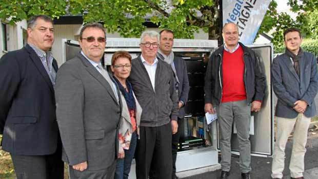 Les élus et homas Tenault de Mégalis Bretagne