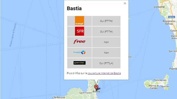 Les offres FTTH et FFTLa de SFR