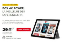 L'offre Box power pour SFR Sport 4K