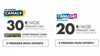 Les offres Canal+ et CanalSat