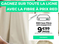 RED fibre en promo à moins de 10 euros