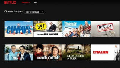 L'offre de cinéma français sur Netflix