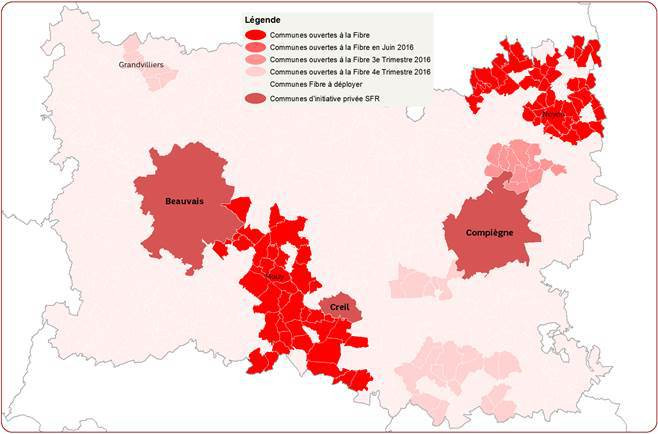 Les offres THD SFR