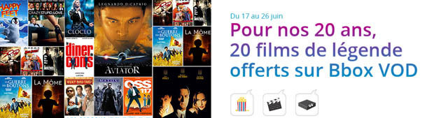 offre films de légende