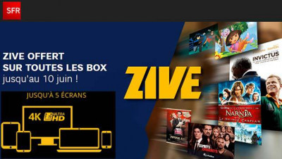 Zive gratuit jusqu'au 10 juin