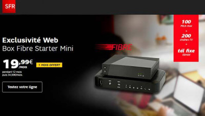 Les offres fibre et câble SFR en promo