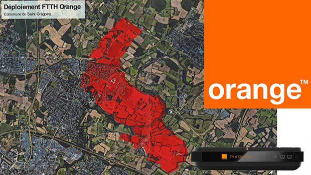 Saint-Grégoire commence à voir la fibre déployée par Orange