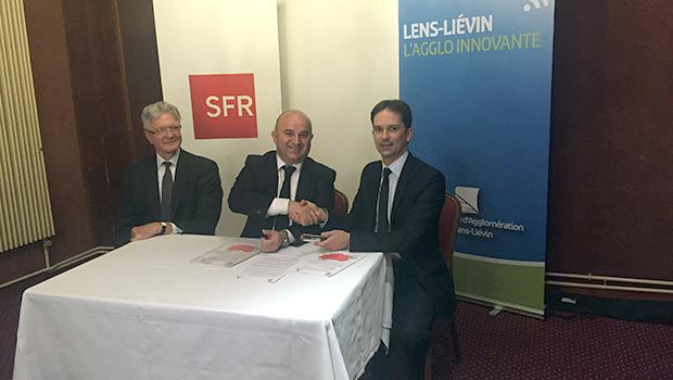 La fibre FTTLA à Lens-liévin