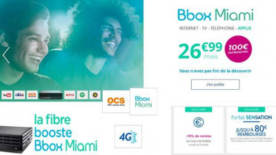 Augmentation des prix de la Bbox Miami lundi 11 avril 2016