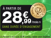 à partir de 28.99 euros