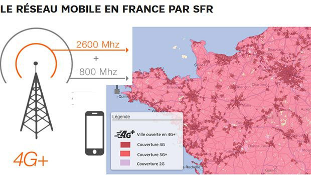 La 4G dans l'ouest par SFR