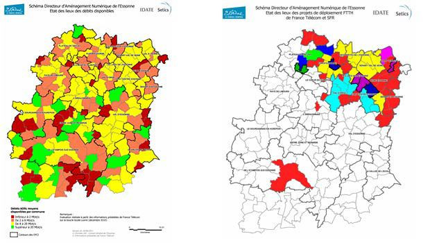 Le SDTAN du 91 a validé en 2012 le projet de déploiement du THD dans le 91