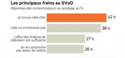 principaux freins SVOD