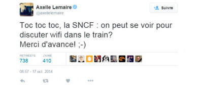 Tweet Axelle Lemaire
