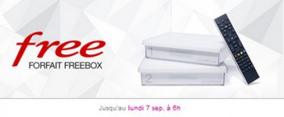 Vente Privée Freebox Crystal entre le 24 août et le 7 septembre 2015