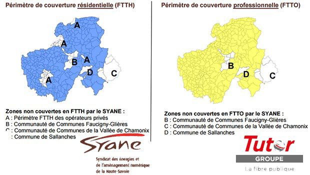 La fibre pour les particuliers FTTH et pour les pros FTTO en Haute-Savoie