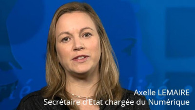 Axelle Lemaire, Secrétaire d’Etat chargée du numérique