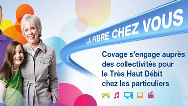 COVAGE déploie la fibre optique en Auvergne…