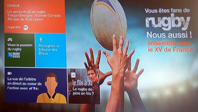 La TV Orange avec la Coupe du Monde de Rugby 2015 en star