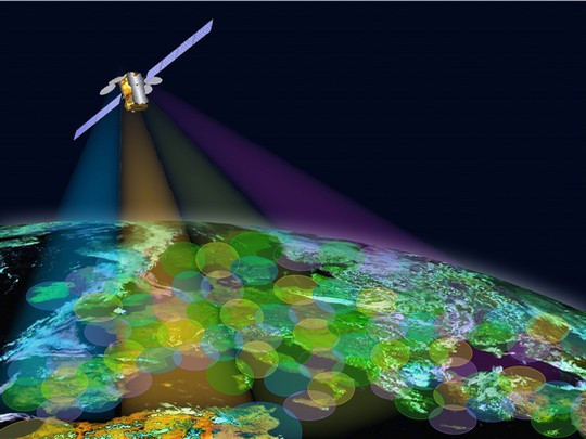 Les faisceaux de KA-SAT