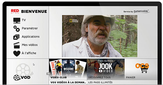 Un accès à la TNT en HD et à des services de SVOD, de Replay TV…