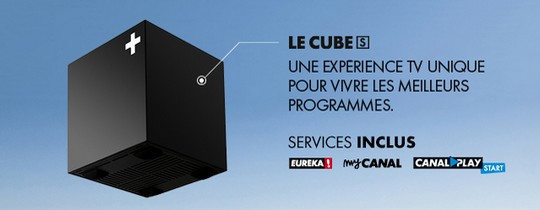 Le décodeur Cube S de Canal+ / Canalsat