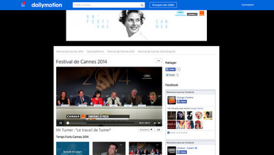 Dailymotion permettra à tous de suivre le Festival de Cannes en direct et en replay