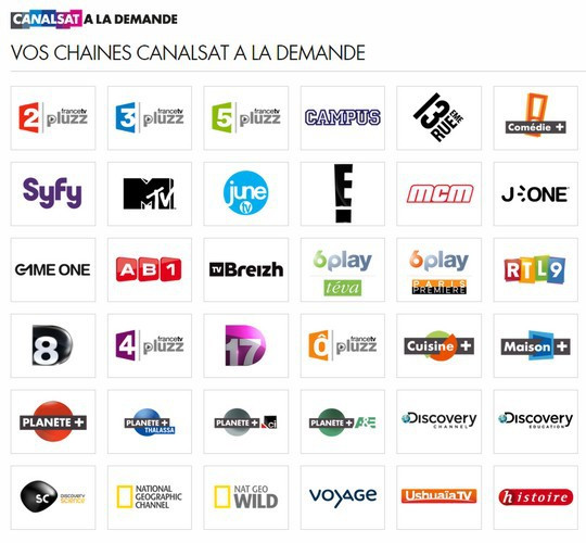 Canalsat à la demande