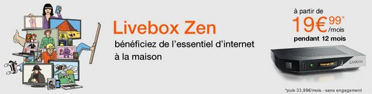 Vente Flash Livebox jusqu'au 31 mars 2015