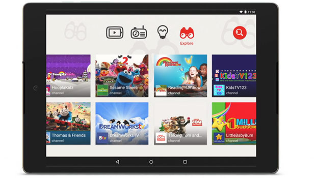 YouTube Kids, pour le moment une application, pour tablette et smartphone