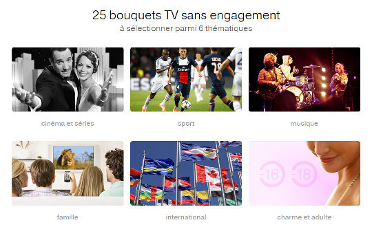 les nouveaux bouquets d'orange tv