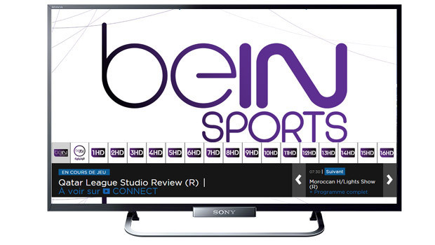 beIN SPORTS sur les consoles de salons Sony