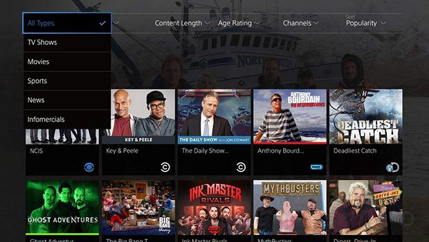 PlayStation Vue : 75 chaînes TV... pour commencer