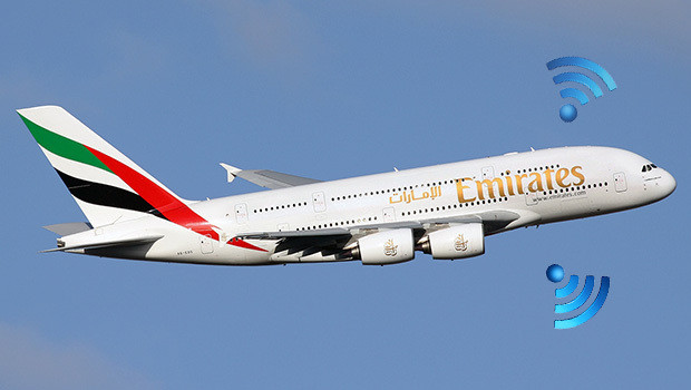 Emirates Wi-Fi gratuit, 1$ seulement les 600 Mo de consommation de data