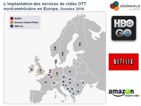 Etude IDATE sur la SVOD et l'OTT