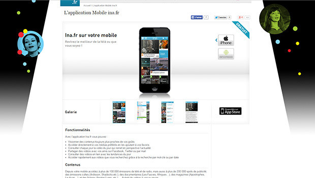 INA, la vidéo à la demande disponible sur Internet, mobiles, télévisions et box Internet