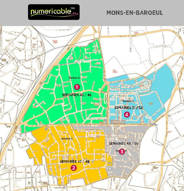 Déploiement Numericable à Mons-en-baroeul