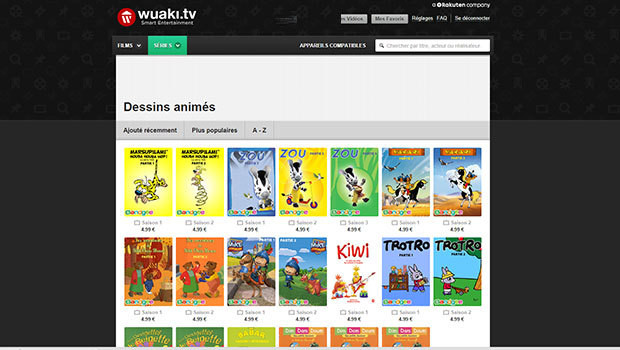 Wuaki.TV : un catalogue assez pauvre sur la bêta