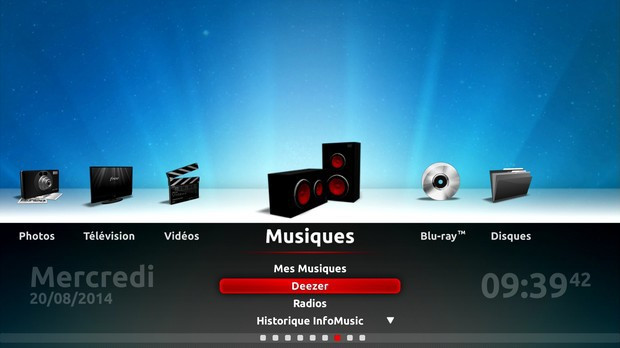 Deezer sur la Freebox