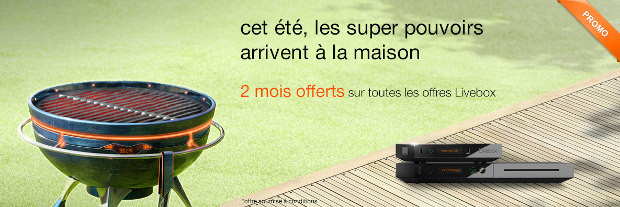 2 mois offerts sur toutes les livebox