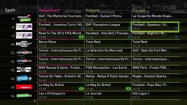 Numericable : portail Brésil 2014