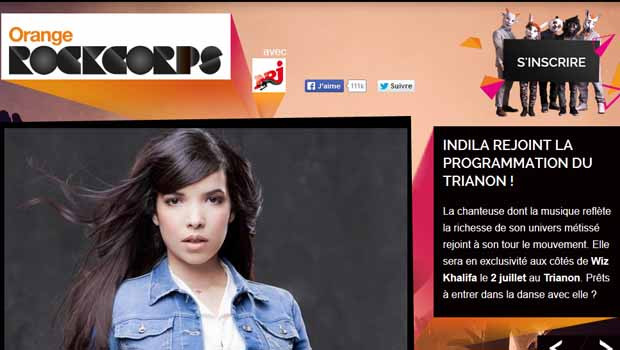  Orange RockCorps 2014 avec Indila, Cut Killer et Wiz Khalifa