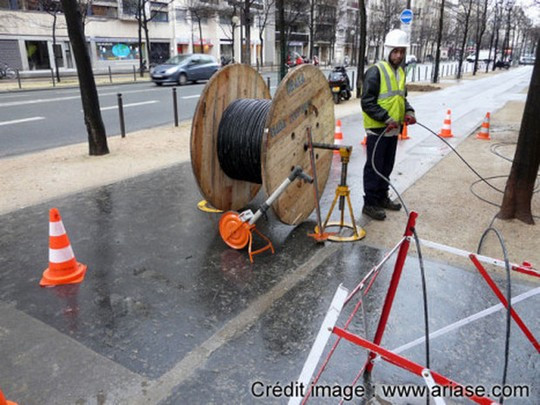 Déploiement de la fibre optique par Numericable