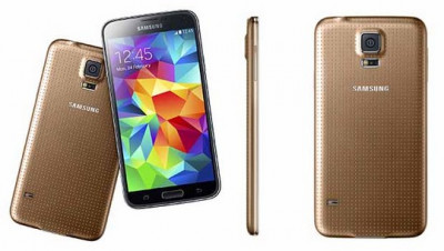  Samsung Galaxy S5 doré