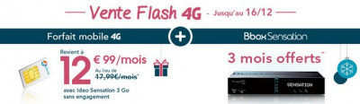 Vente Flash 4G