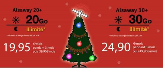 Une offre Spatiale Noel chez Alsatis