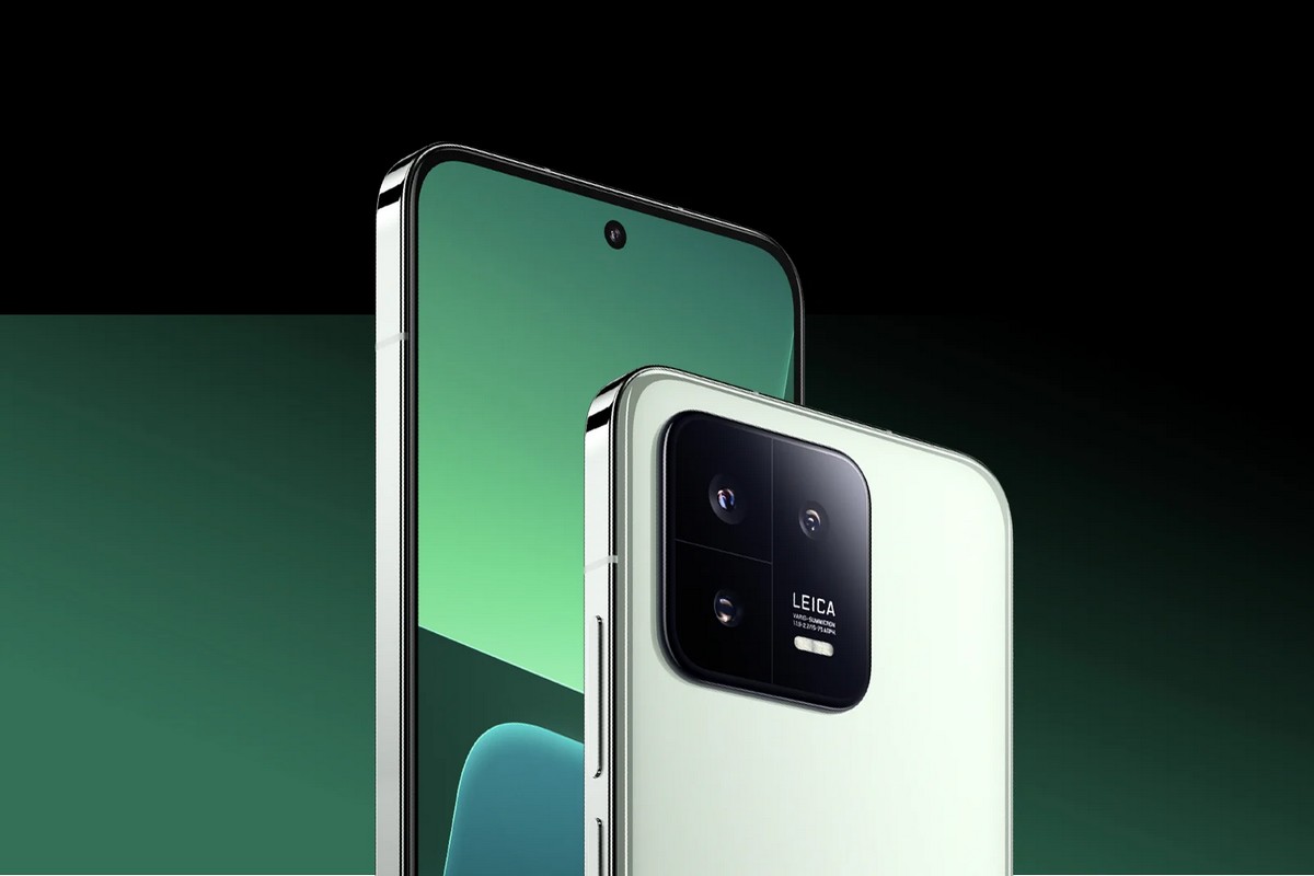 Xiaomi 13 5G sur fond vert à 1€ chez Bouygues Telecom