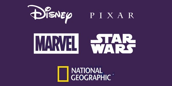 Disney, Star Wars, Pixar et Marvel