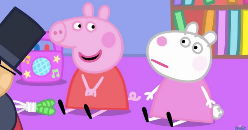 Le dessin animé Peppa Pig pour les enfants